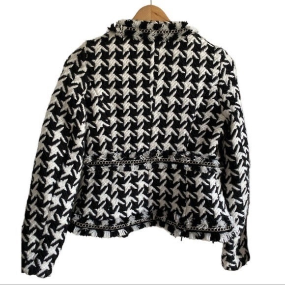 FASHION NOVA Houndstooth Chain Jacket - Picture 5 of 16
